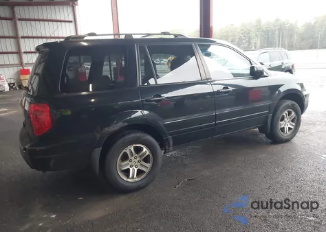 2004 Honda Pilot Ex-L from USA, damaged, VIN 2HKYF18654H545698